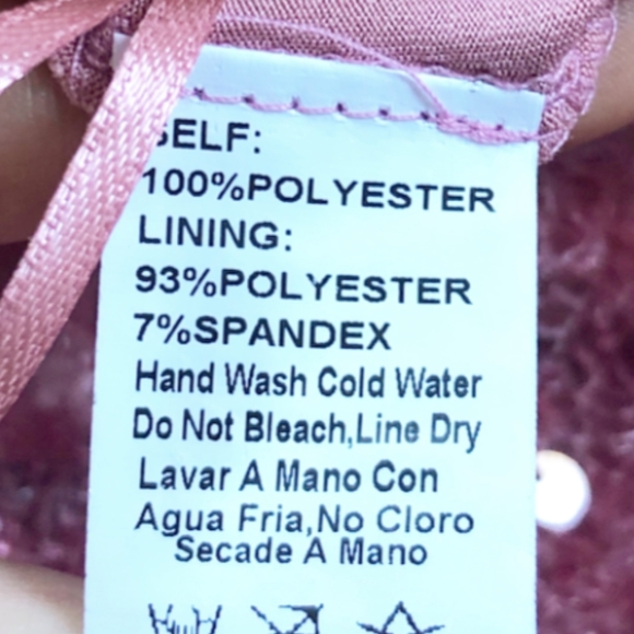 . Genie In A Bottle Barbie Pink Sequin Tube Top & Pants Set - Picture 7 of 9